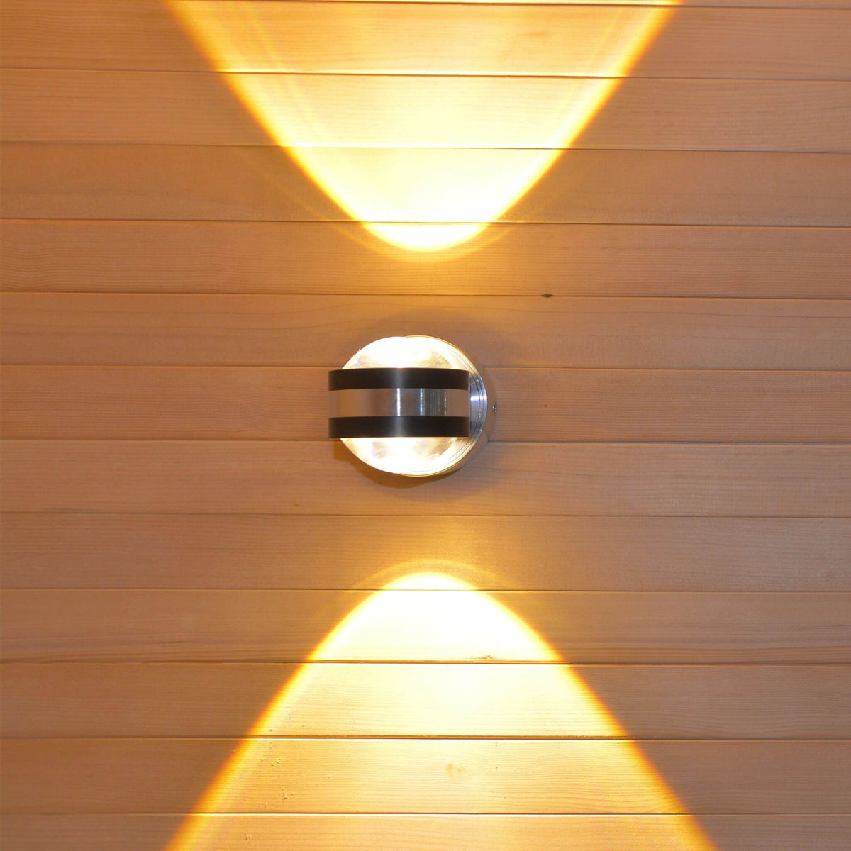 Thermora Alpine Premium 2-Person 3KW Hemlock Wood Sauna With LED Wall Light (SAK28471) - The Vitality Estate