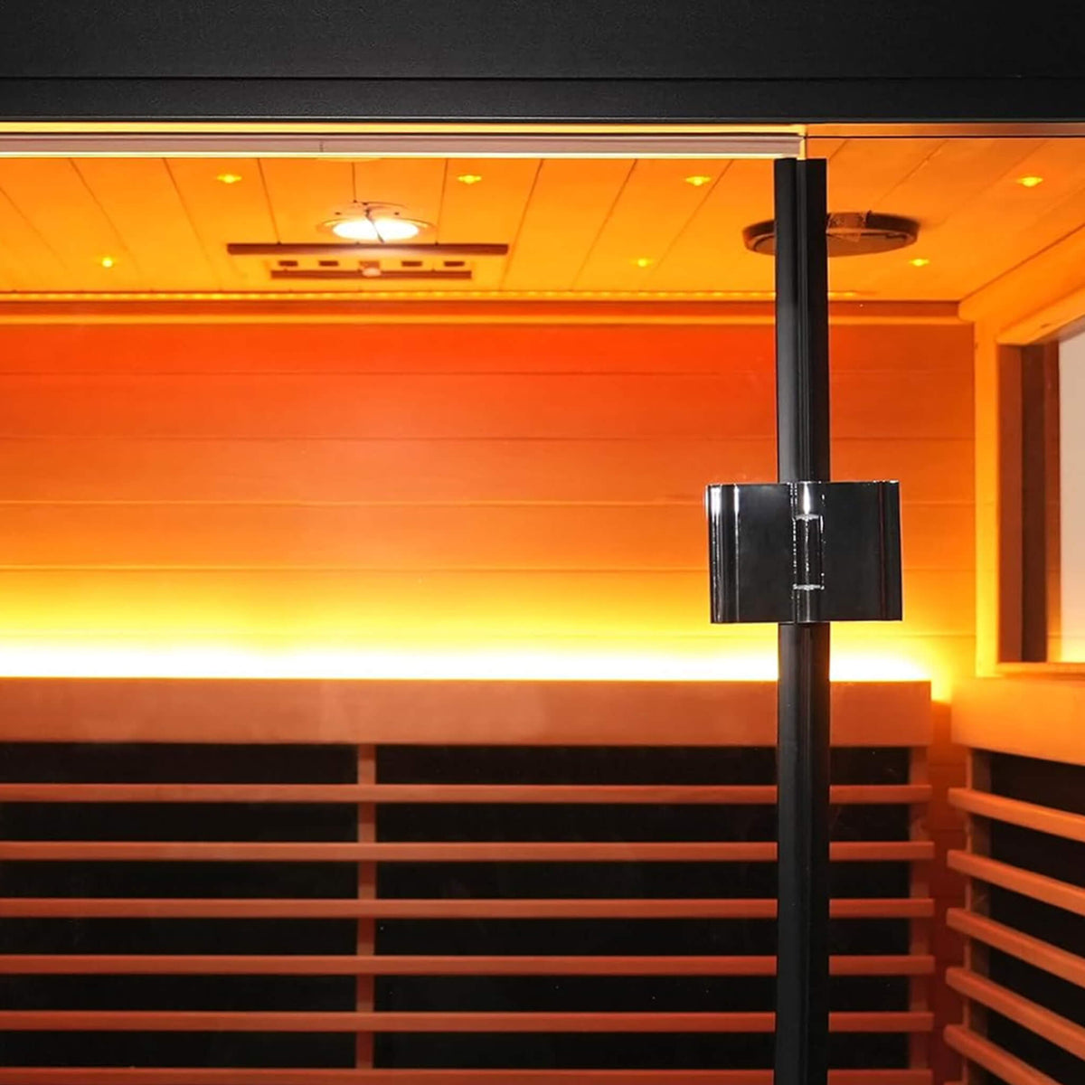 Thermora Lugano 2-Person Outdoor Full-Spectrum Infrared Sauna With Aluminum Alloy Exterior & WiFi (SAK14973) - The Vitality Estate