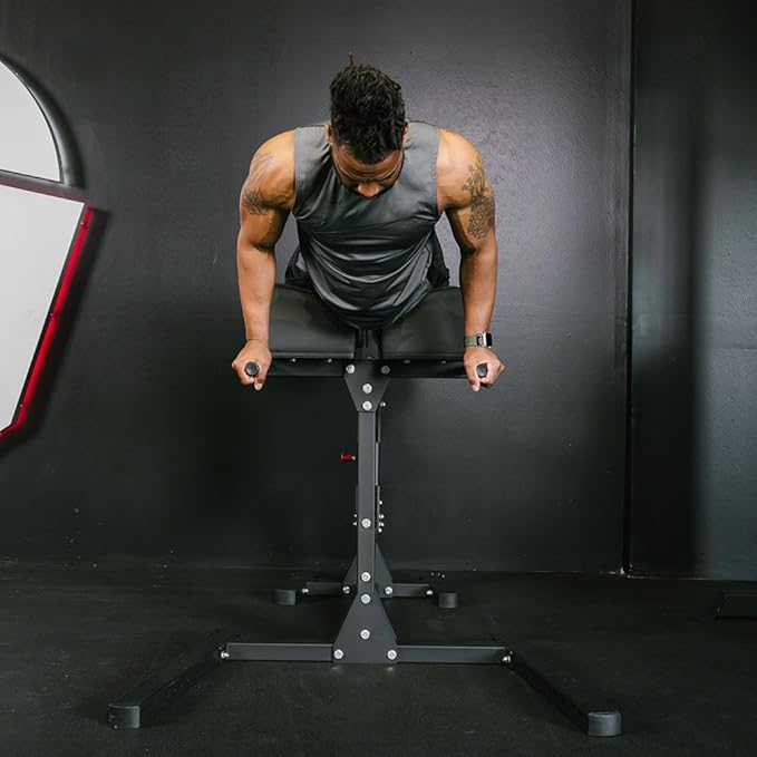 Titan Fitness Glute and Ham Developer, Adjustable GHD Machine, Comfortable Padding, Durable Steel Build, Workout Equipment for Commercial and Home Gym - The Vitality Estate