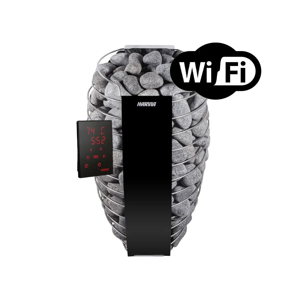 Vassa Finnish Barrel Sauna with WiFi Heater - Finnish Sauna Builders - The Vitality Estate