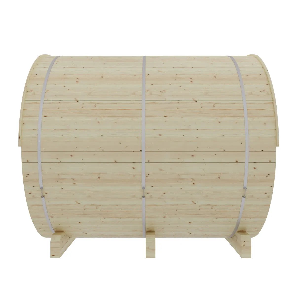Vassa Finnish Barrel Sauna with WiFi Heater - Finnish Sauna Builders - The Vitality Estate
