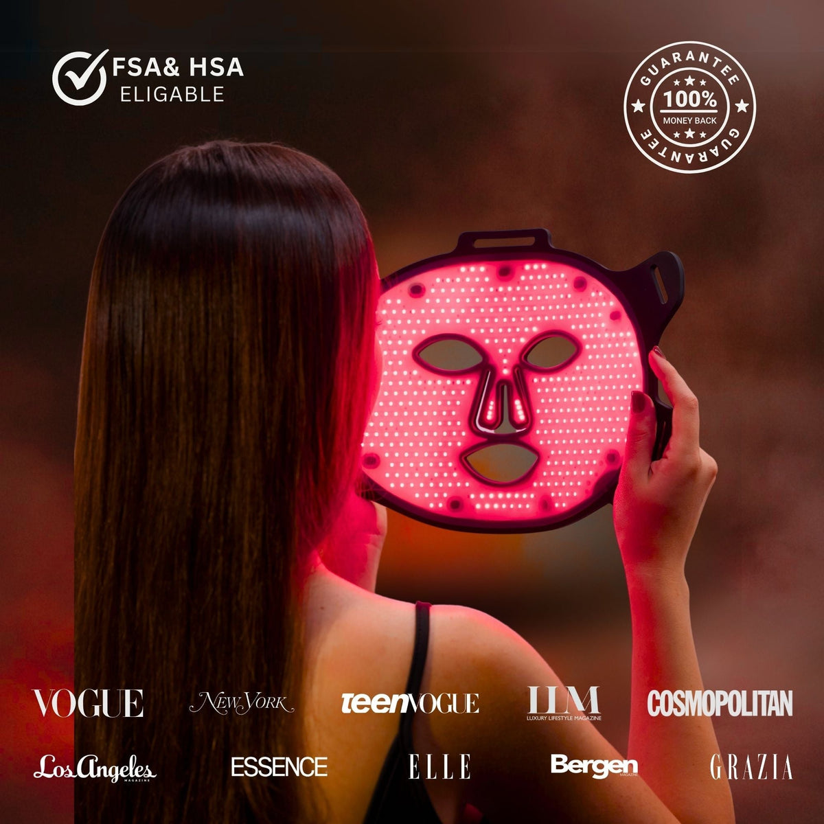 VISO - FDA Certified Red Light Therapy Mask - The Vitality Estate