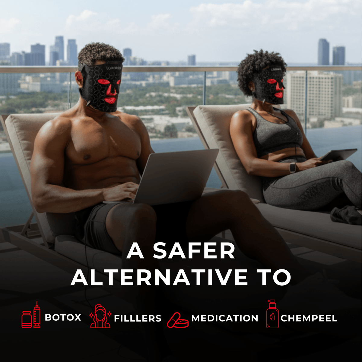 VISO - FDA Certified Red Light Therapy Mask - The Vitality Estate