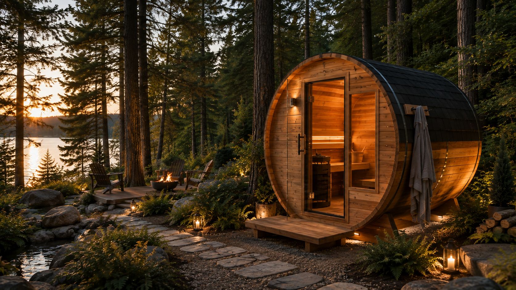 Saunas: Outdoor - The Vitality Estate