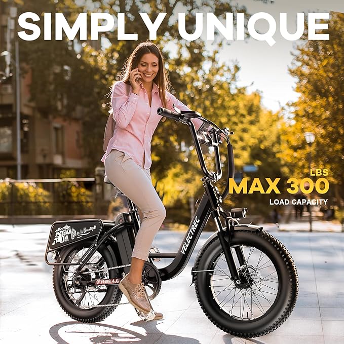 1500W Peak Motor Electric Bike for Adults Up to 80 Miles 30MPH Dirt Ebike 20" x 4 Fat Tire 48V 20Ah Removable Battery Mountain E Bike Commuter Full Suspension Bicycles for Men Women - The Vitality Estate