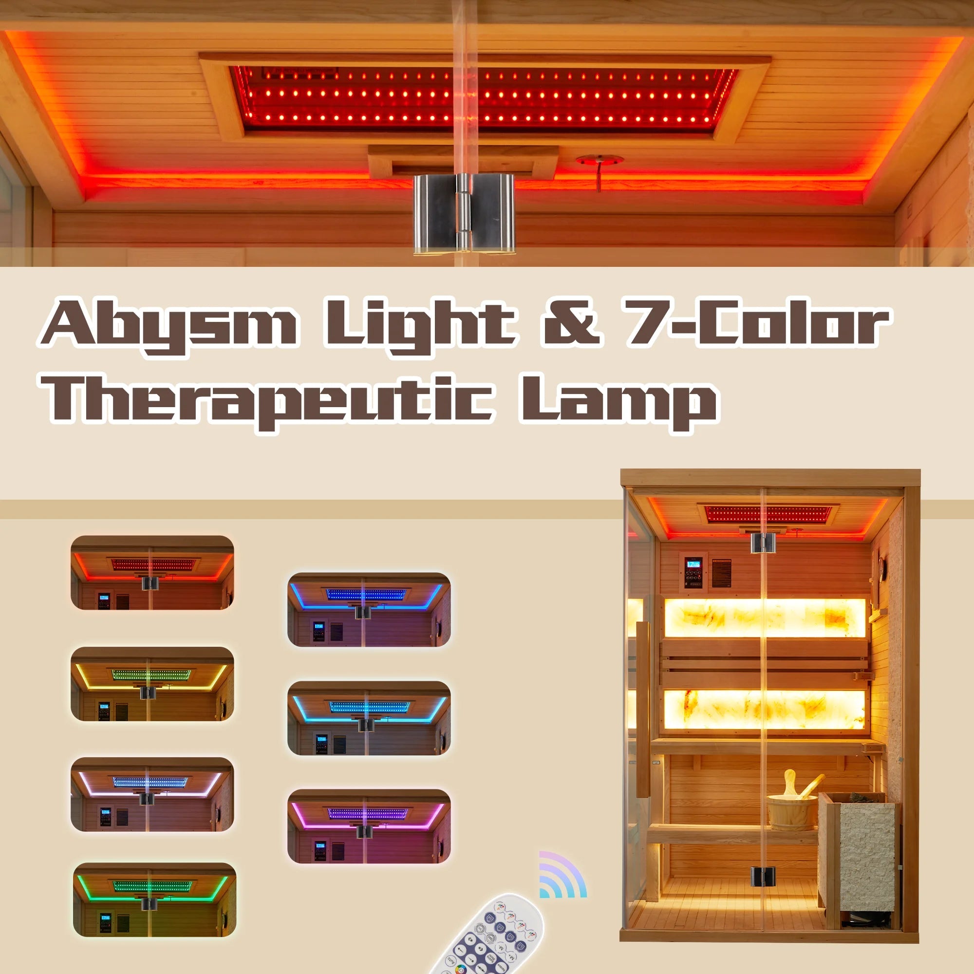 2-4 Person Steam Sauna, Traditional Sauna for Home, Home Spa Sauna, Indoor Sauna - The Vitality Estate