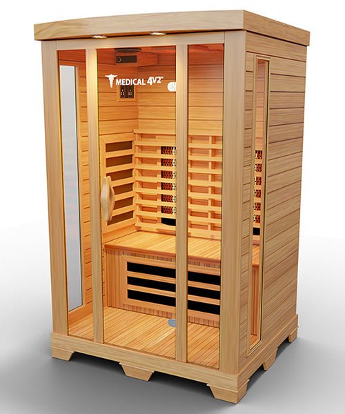 2 Person Home Full Spectrum Infrared Sauna | Medical 4™ - The Vitality Estate