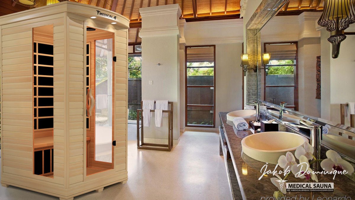 2 Person Home Full Spectrum Infrared Sauna | Medical 4™ - The Vitality Estate