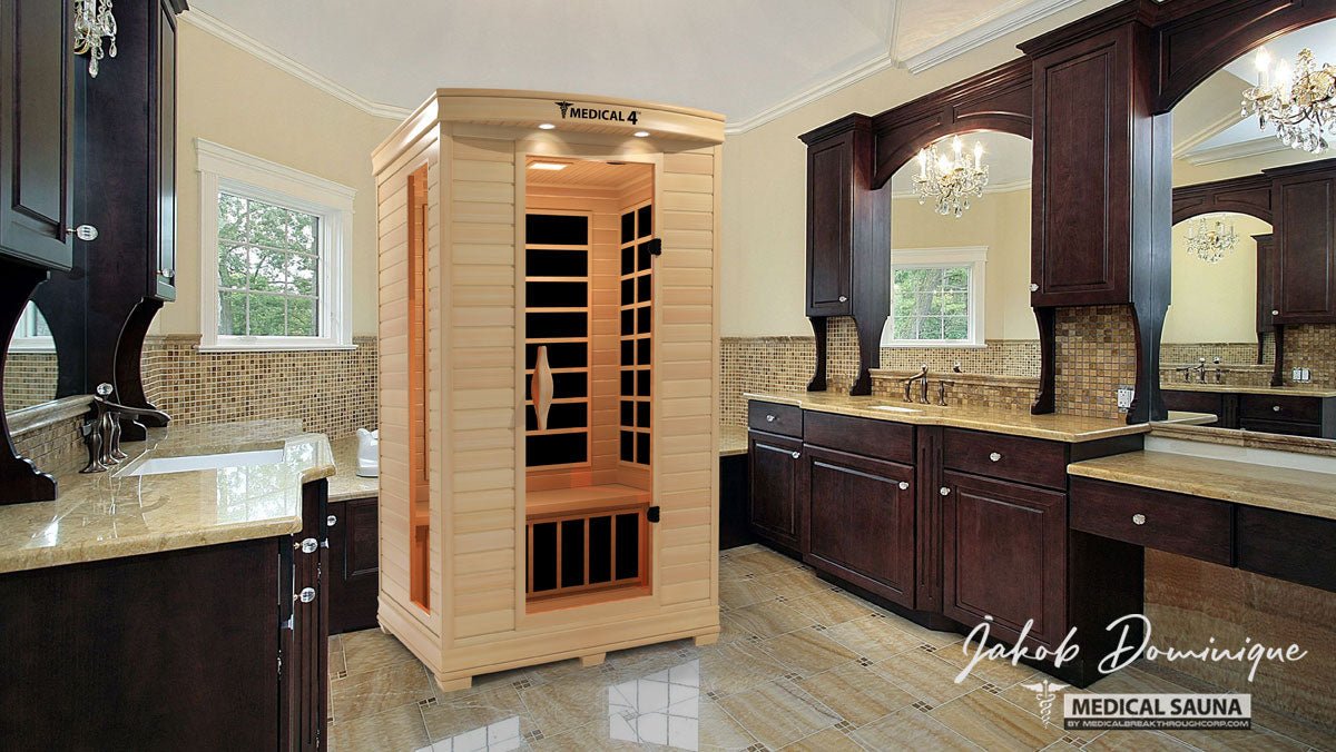 2 Person Home Full Spectrum Infrared Sauna | Medical 4™ - The Vitality Estate