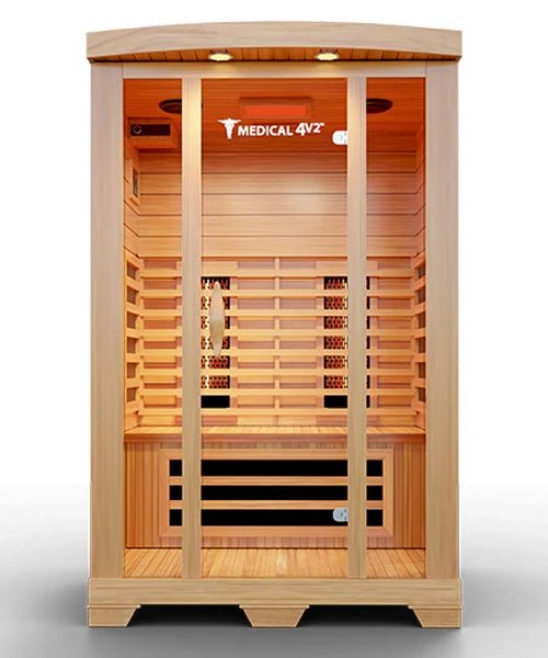2 Person Home Full Spectrum Infrared Sauna | Medical 4™ - The Vitality Estate