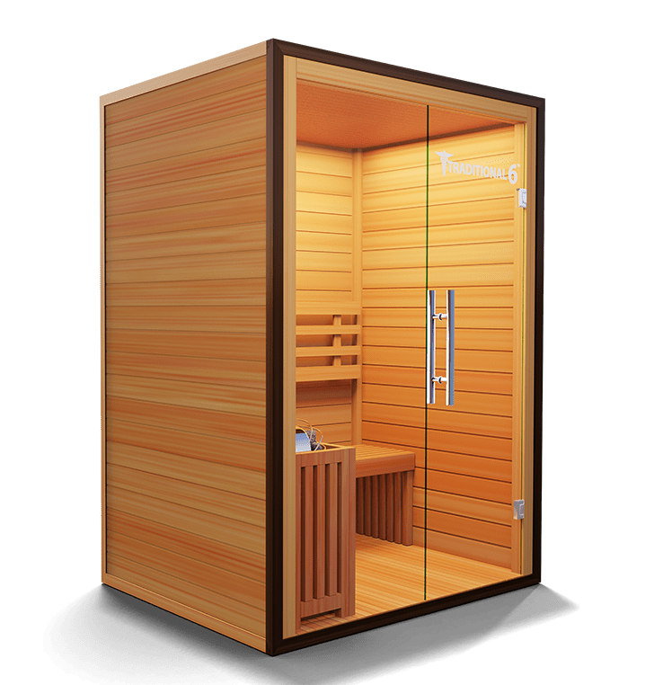 2 Person Home Stream Sauna | Traditional 6™ - The Vitality Estate