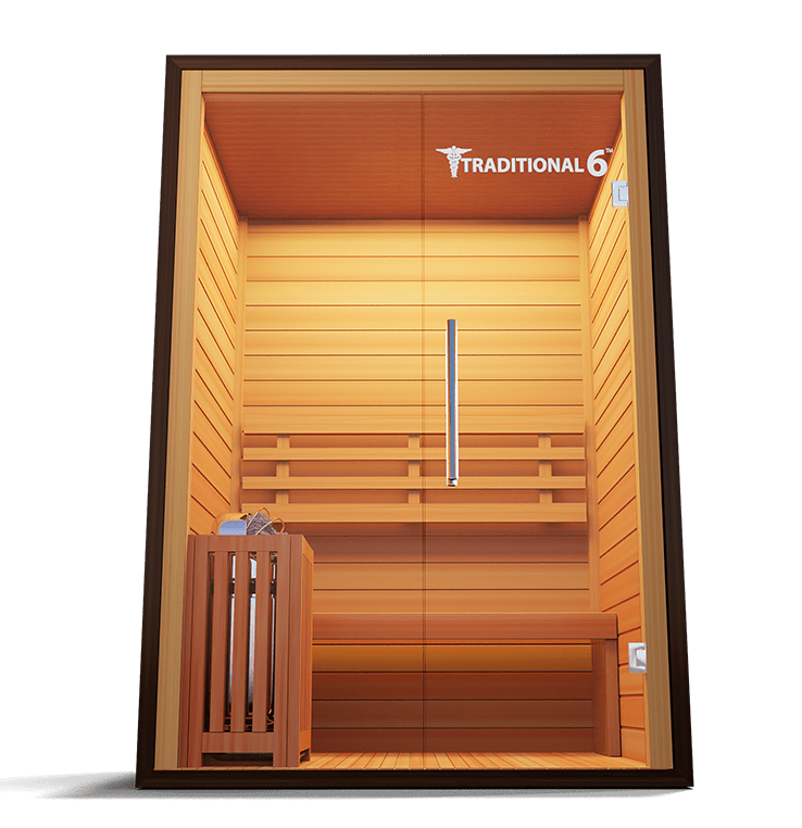 2 Person Home Stream Sauna | Traditional 6™ - The Vitality Estate