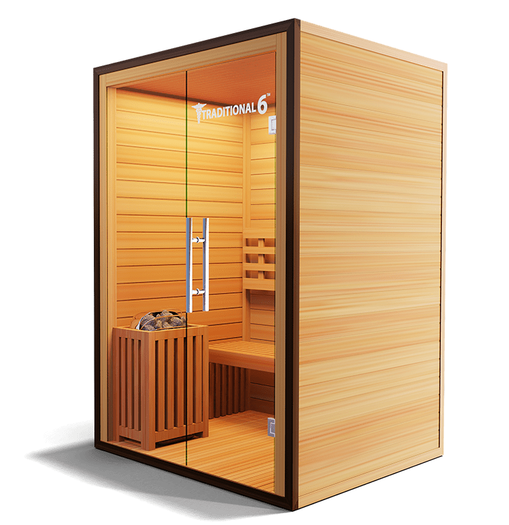 2 Person Home Stream Sauna | Traditional 6™ - The Vitality Estate