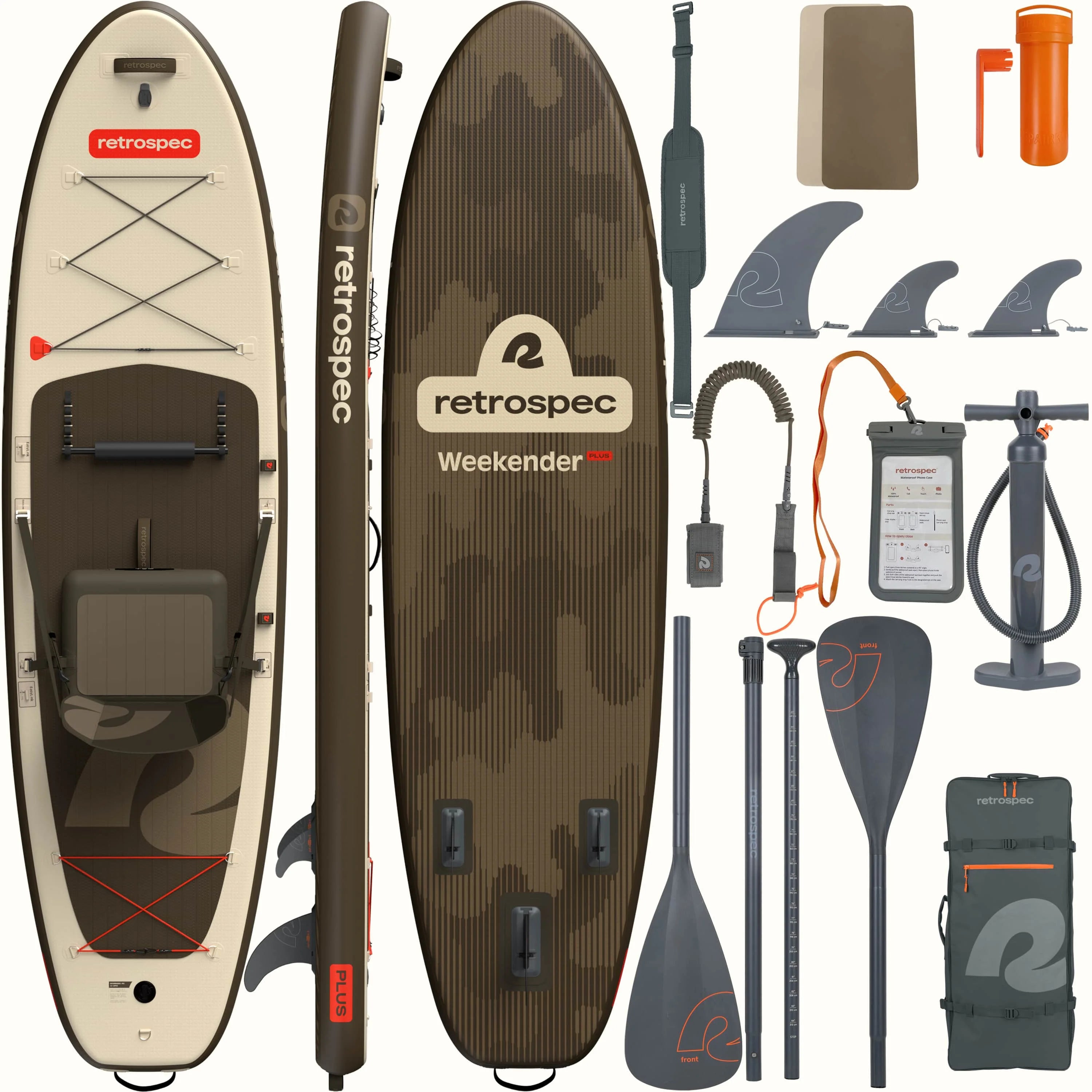Weekender plus Inflatable Stand up Paddle Board Kayak Hybrid 10'6"