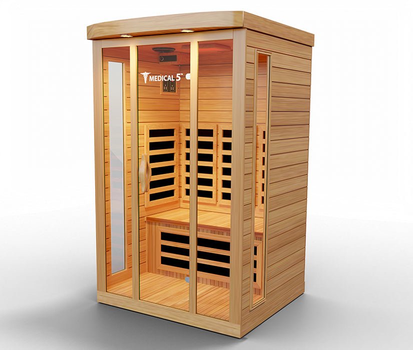 3 Person Home Infrared Sauna | Medical 5™ - The Vitality Estate