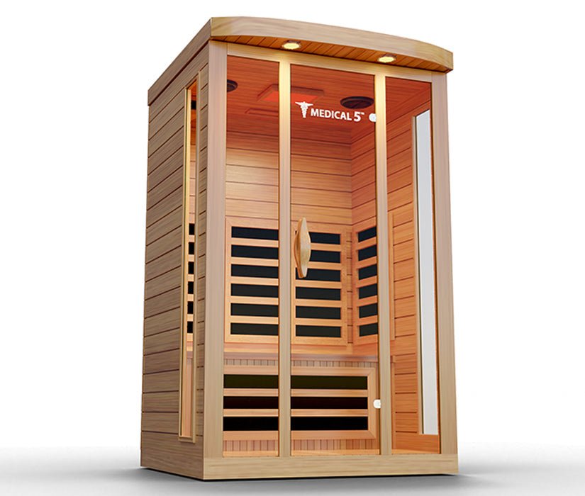 3 Person Home Infrared Sauna | Medical 5™ - The Vitality Estate