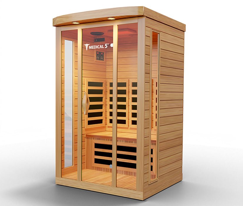 3 Person Home Infrared Sauna | Medical 5™ - The Vitality Estate