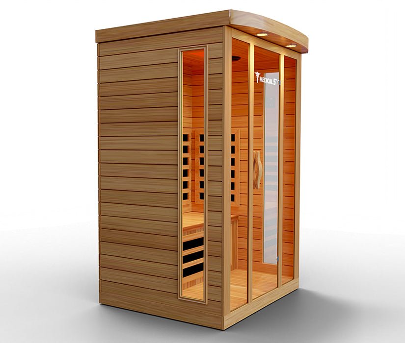 3 Person Home Infrared Sauna | Medical 5™ - The Vitality Estate