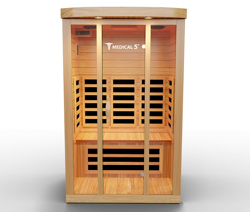 3 Person Home Infrared Sauna | Medical 5™ - The Vitality Estate