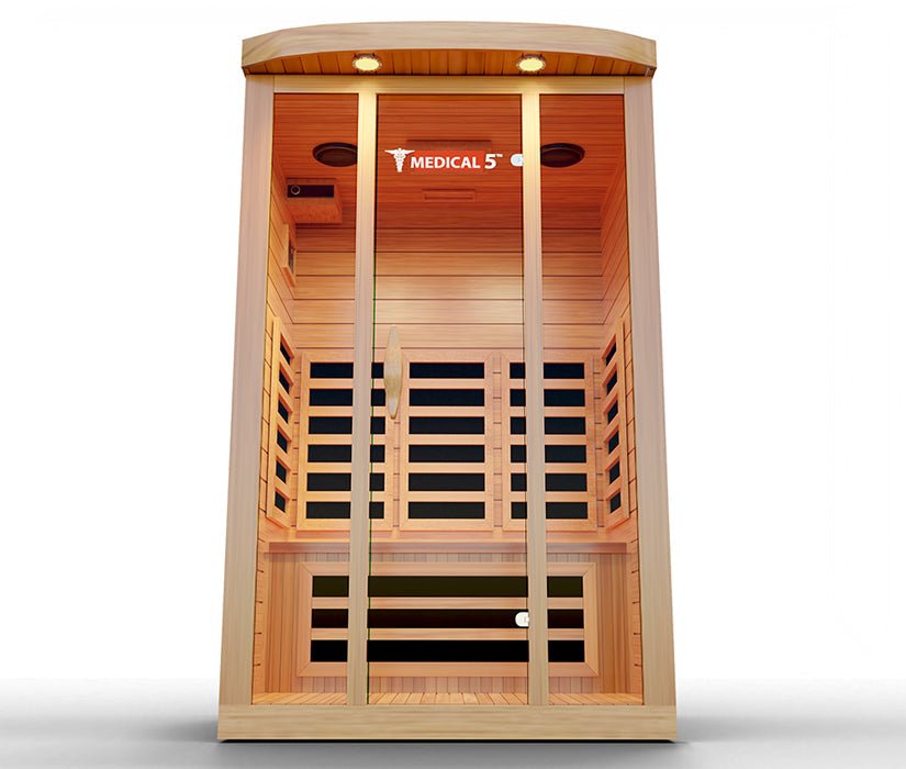 3 Person Home Infrared Sauna | Medical 5™ - The Vitality Estate