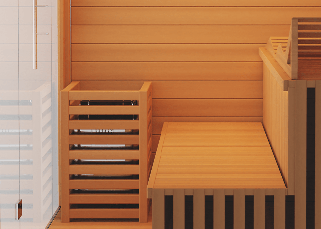 3 Person Home Steam Sauna | Traditional 7™ - The Vitality Estate