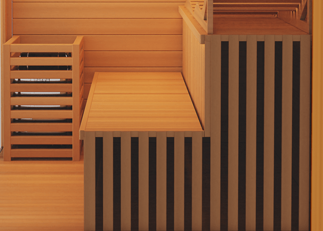 3 Person Home Steam Sauna | Traditional 7™ - The Vitality Estate