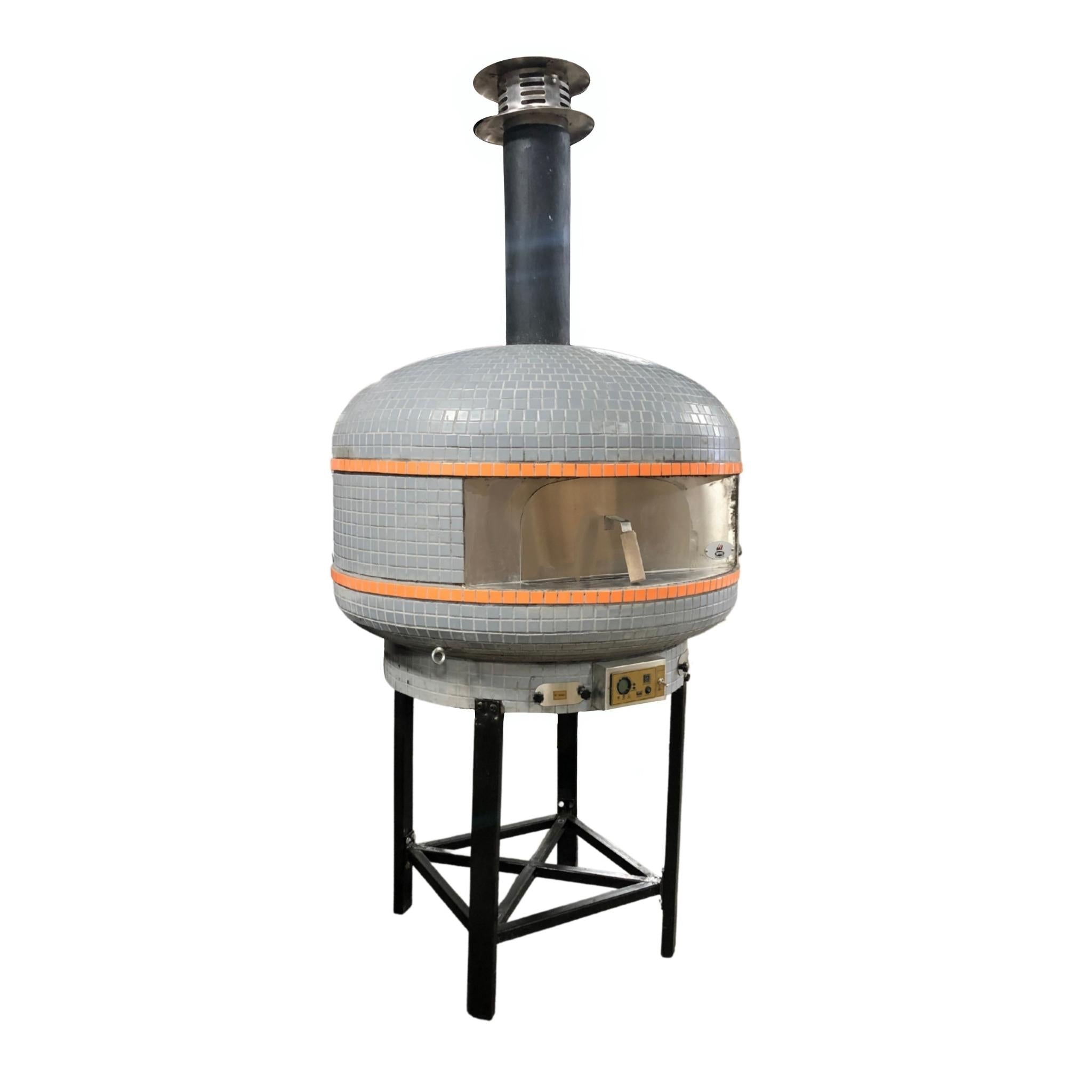 40" Professional Lava Digital Controlled Wood-Fired Oven With Convection Fan - The Vitality Estate