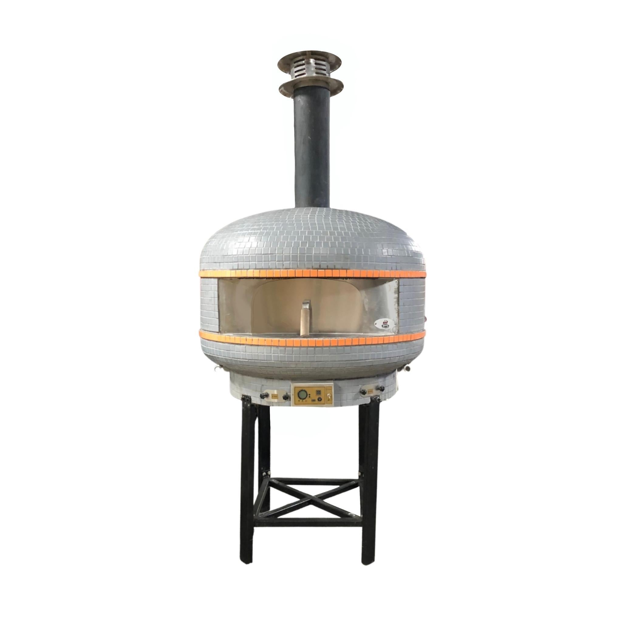 40" Professional Lava Digital Controlled Wood-Fired Oven With Convection Fan - The Vitality Estate