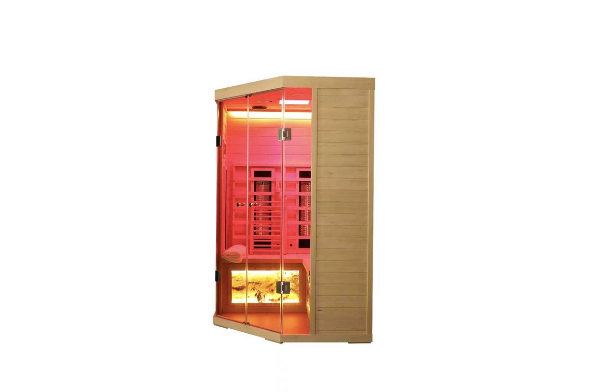 5-Person Hemlock S Model Far-Infrared Sauna - The Vitality Estate