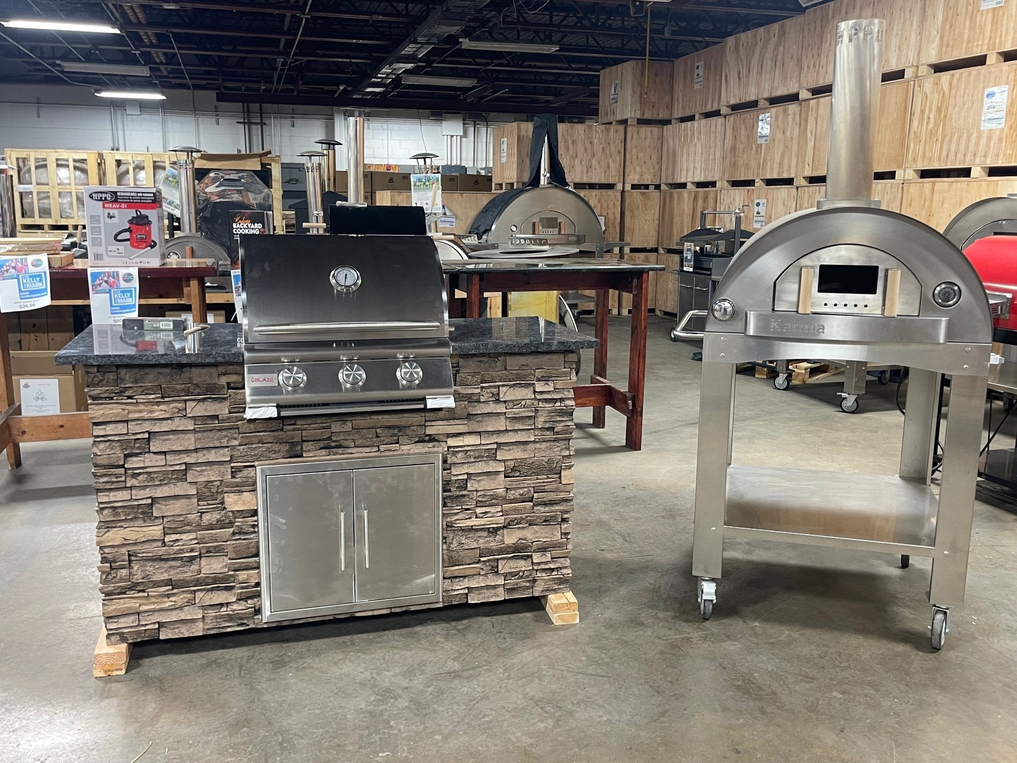 5' WPPO Outdoor Kitchen with Blaze Grill. - The Vitality Estate