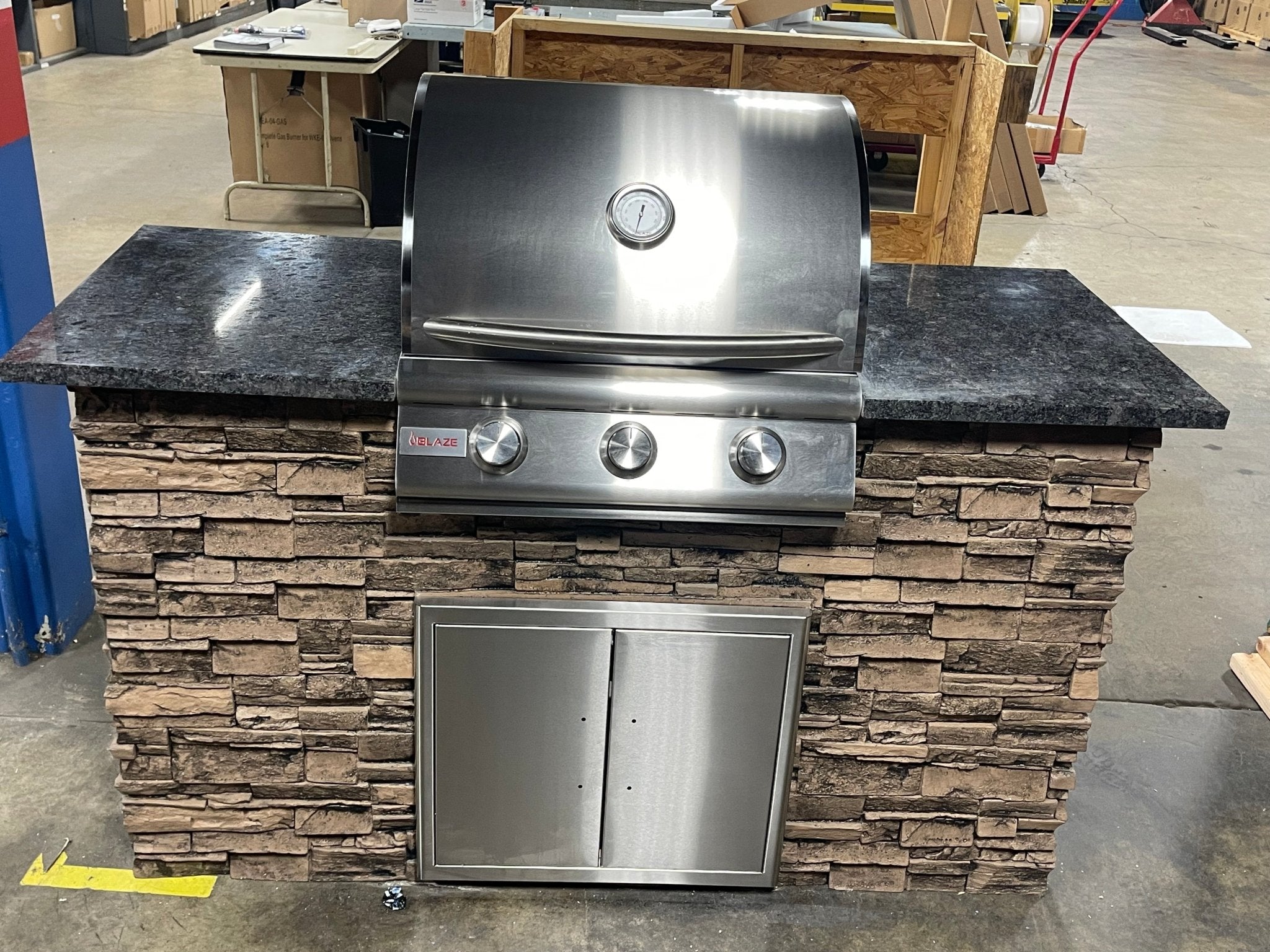 5' WPPO Outdoor Kitchen with Blaze Grill. - The Vitality Estate