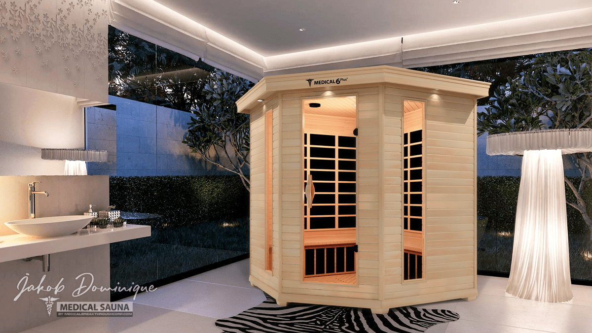 6 Person Indoor Infrared Full Spectrum Sauna | Medical 6 Plus™ - The Vitality Estate