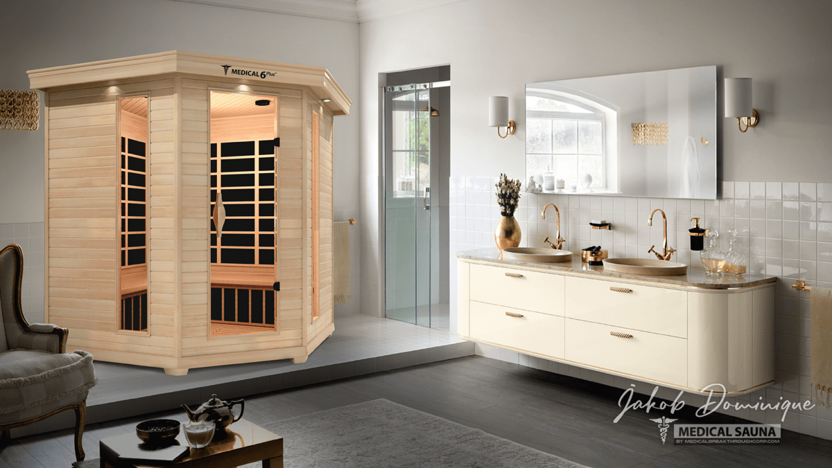 6 Person Indoor Infrared Full Spectrum Sauna | Medical 6 Plus™ - The Vitality Estate