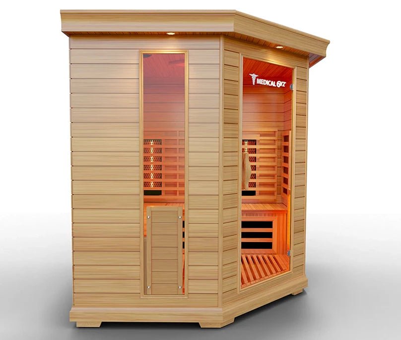 6 Person Indoor Infrared Full Spectrum Sauna | Medical 6 Plus™ - The Vitality Estate
