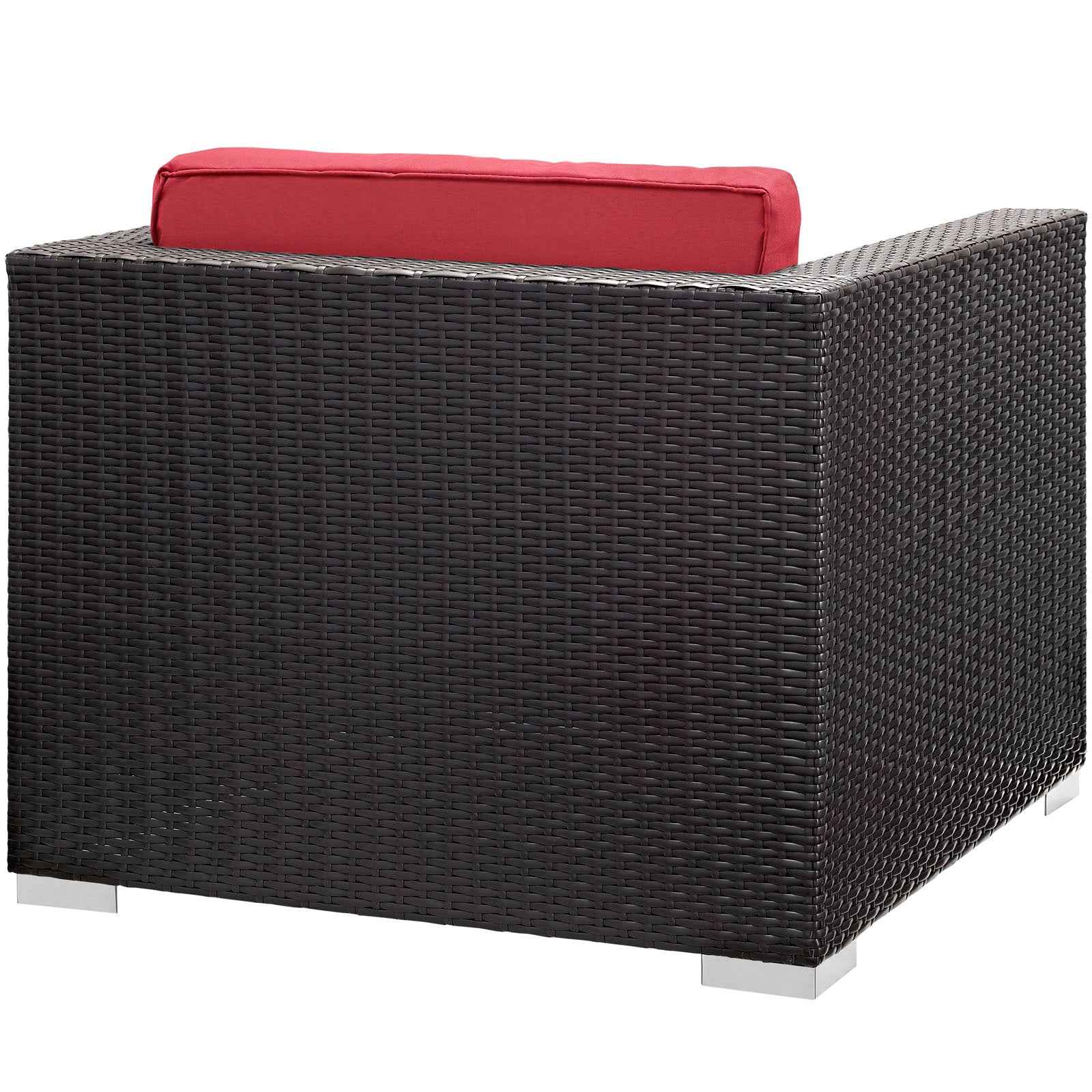 Modway Convene Outdoor Sectional Set - 5-Piece Patio Furniture for Ultimate Comfort