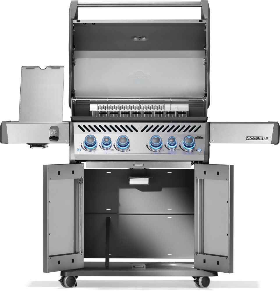 Patio Elegance Gas Grill Rogue PRO‑S 525 RSIB with Infrared Side and Rear Burners