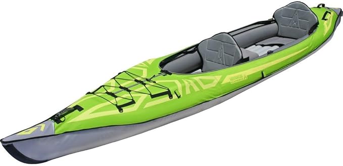 Advanced Elements AdvancedFrame Convertible Inflatable Kayak, Green - The Vitality Estate