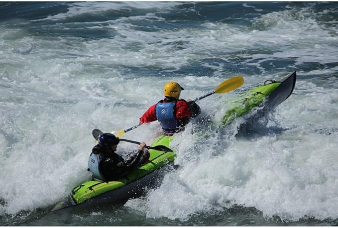 Advanced Elements AdvancedFrame Convertible Inflatable Kayak, Green - The Vitality Estate