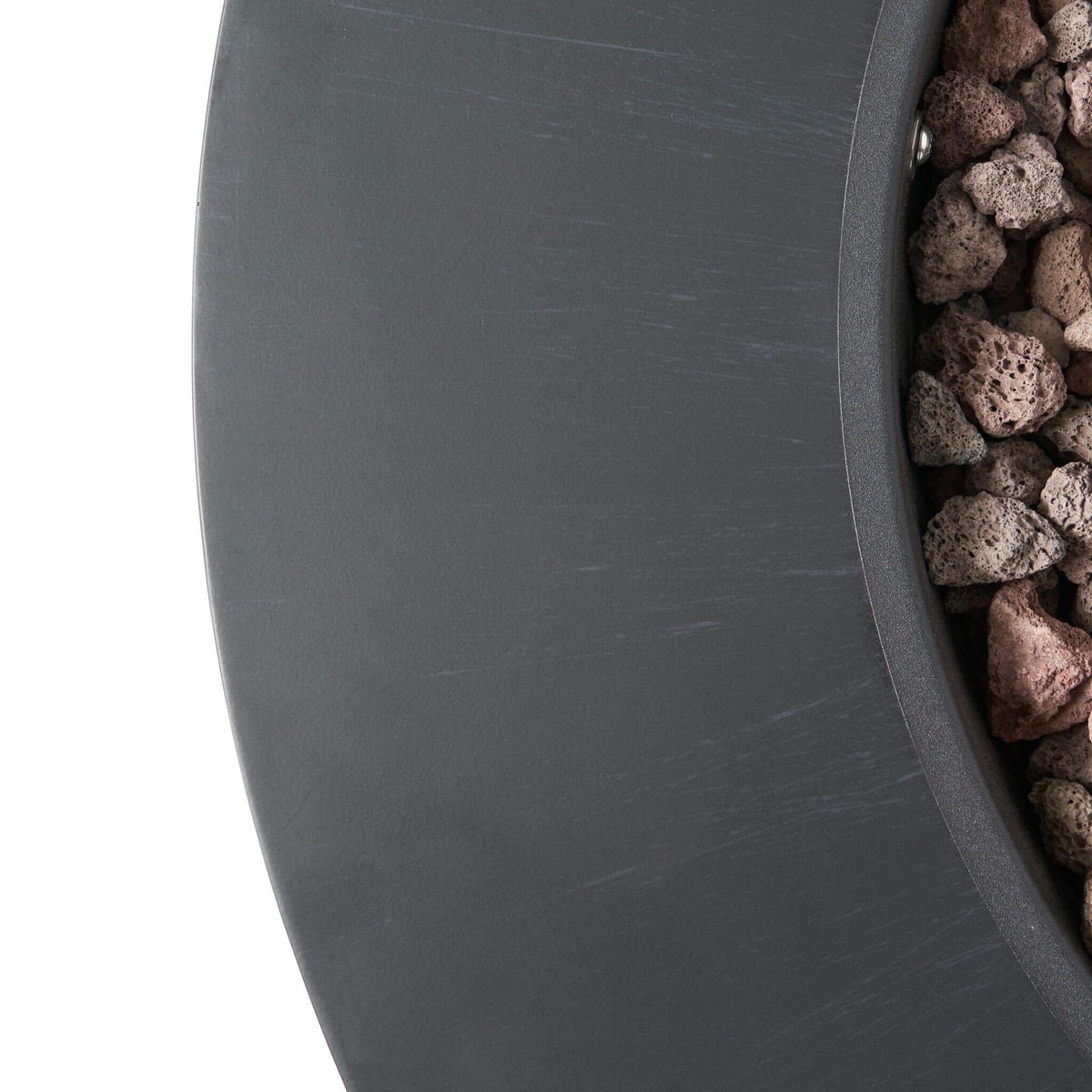 Alora Modern 32-Inch 40K BTU Round Iron Propane Fire Pit (SAK29102) - The Vitality Estate