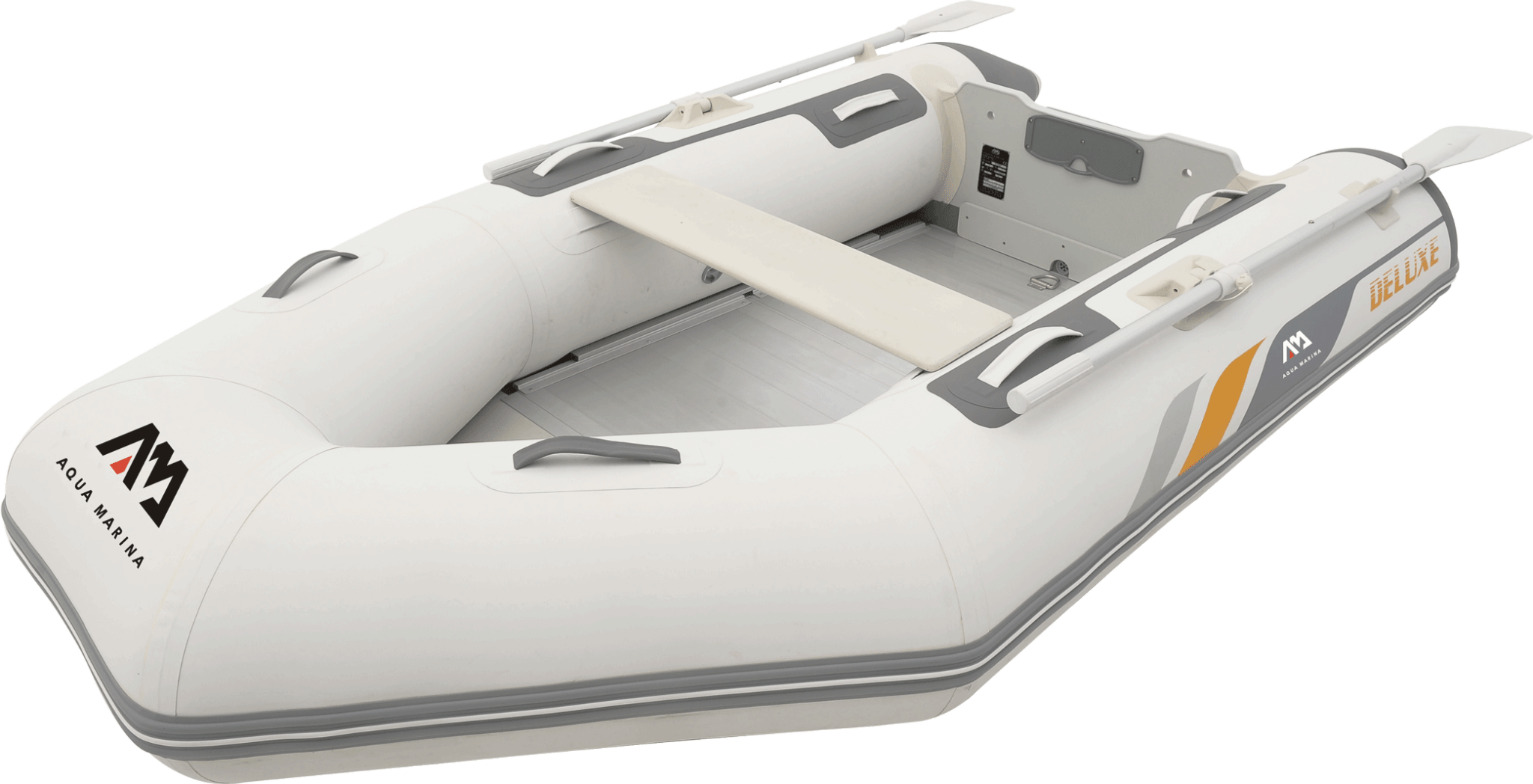 Aqua Marina A-DELUXE 2.77M With Aluminum Deck Inflatable Speed Boat - The Vitality Estate