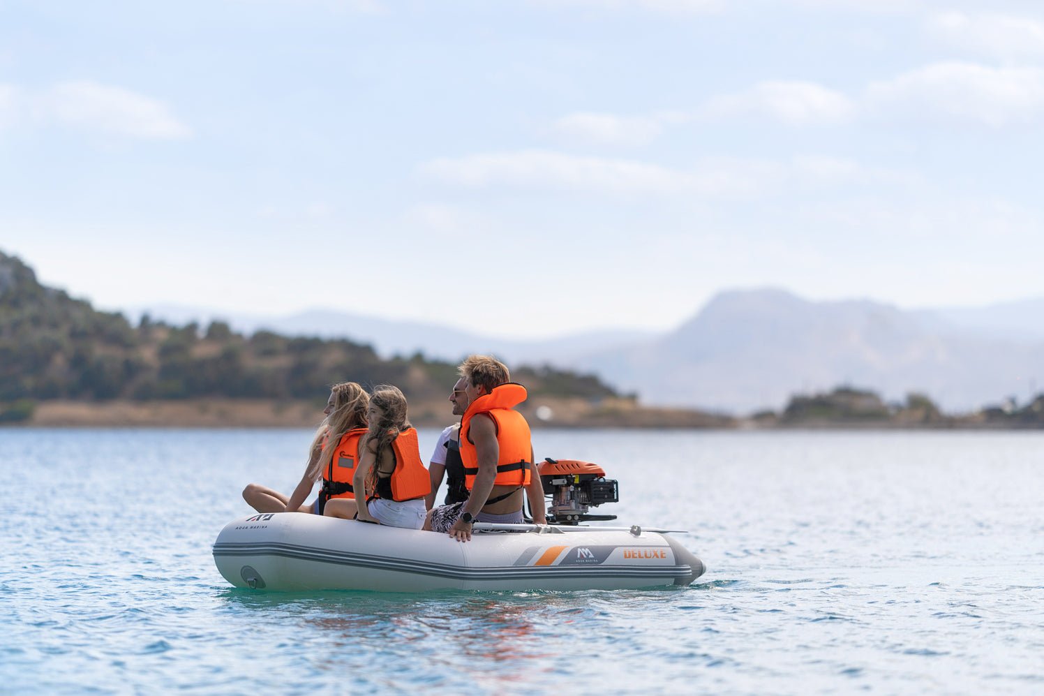 Aqua Marina A-DELUXE 3M With Aluminum Deck Inflatable Speed Boat - The Vitality Estate
