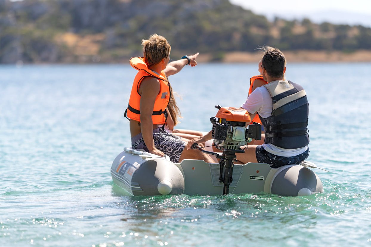 Aqua Marina A-DELUXE 3M With Aluminum Deck Inflatable Speed Boat - The Vitality Estate