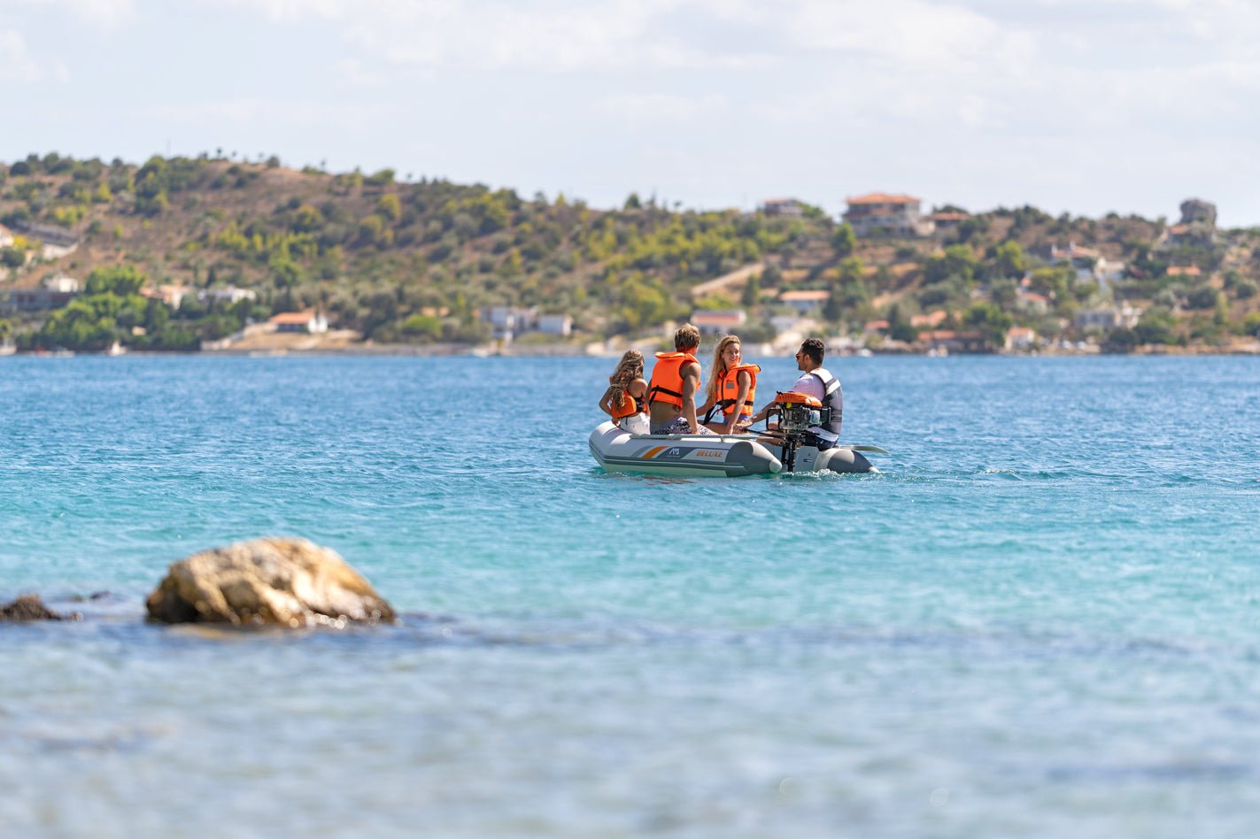 Aqua Marina A-DELUXE 3M With Wooden Deck Inflatable Speed Boat - The Vitality Estate
