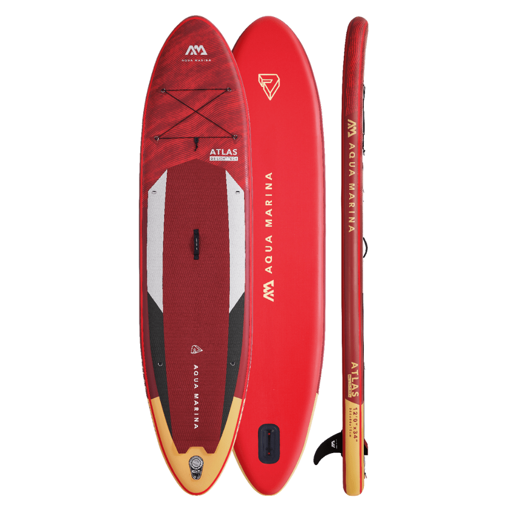 Aqua Marina ATLAS 12'0" Inflatable Paddle Board All-Around Advanced SUP - The Vitality Estate