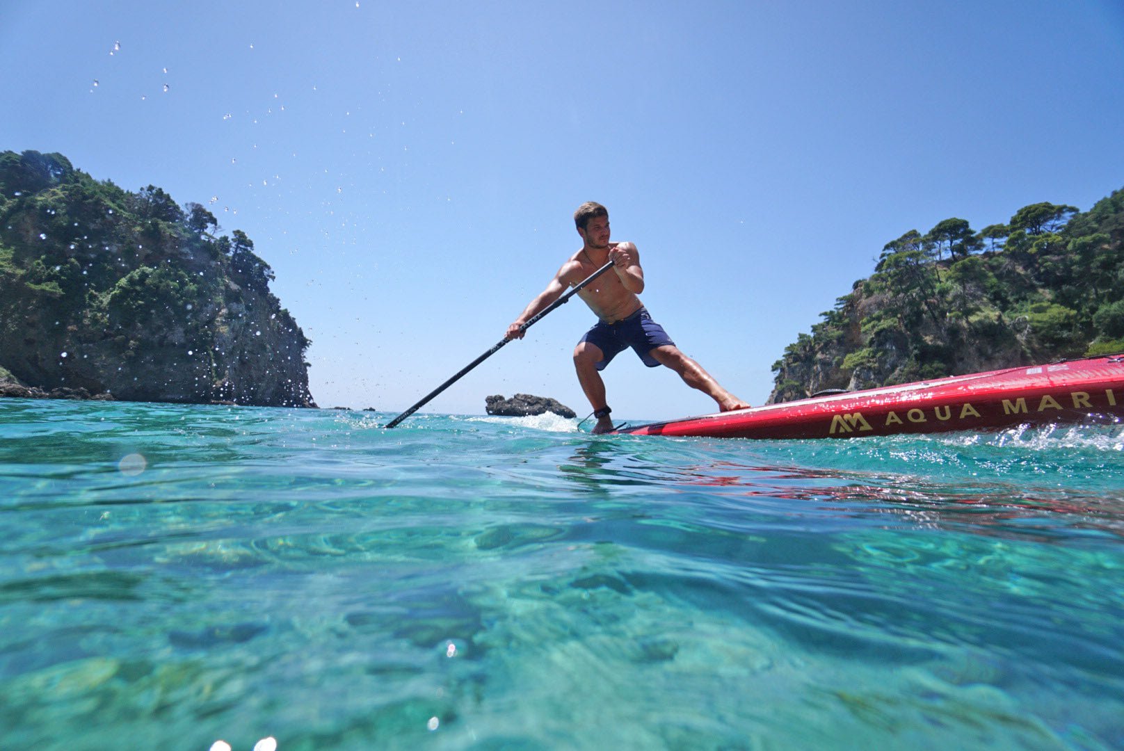 Aqua Marina ATLAS 12'0" Inflatable Paddle Board All-Around Advanced SUP - The Vitality Estate