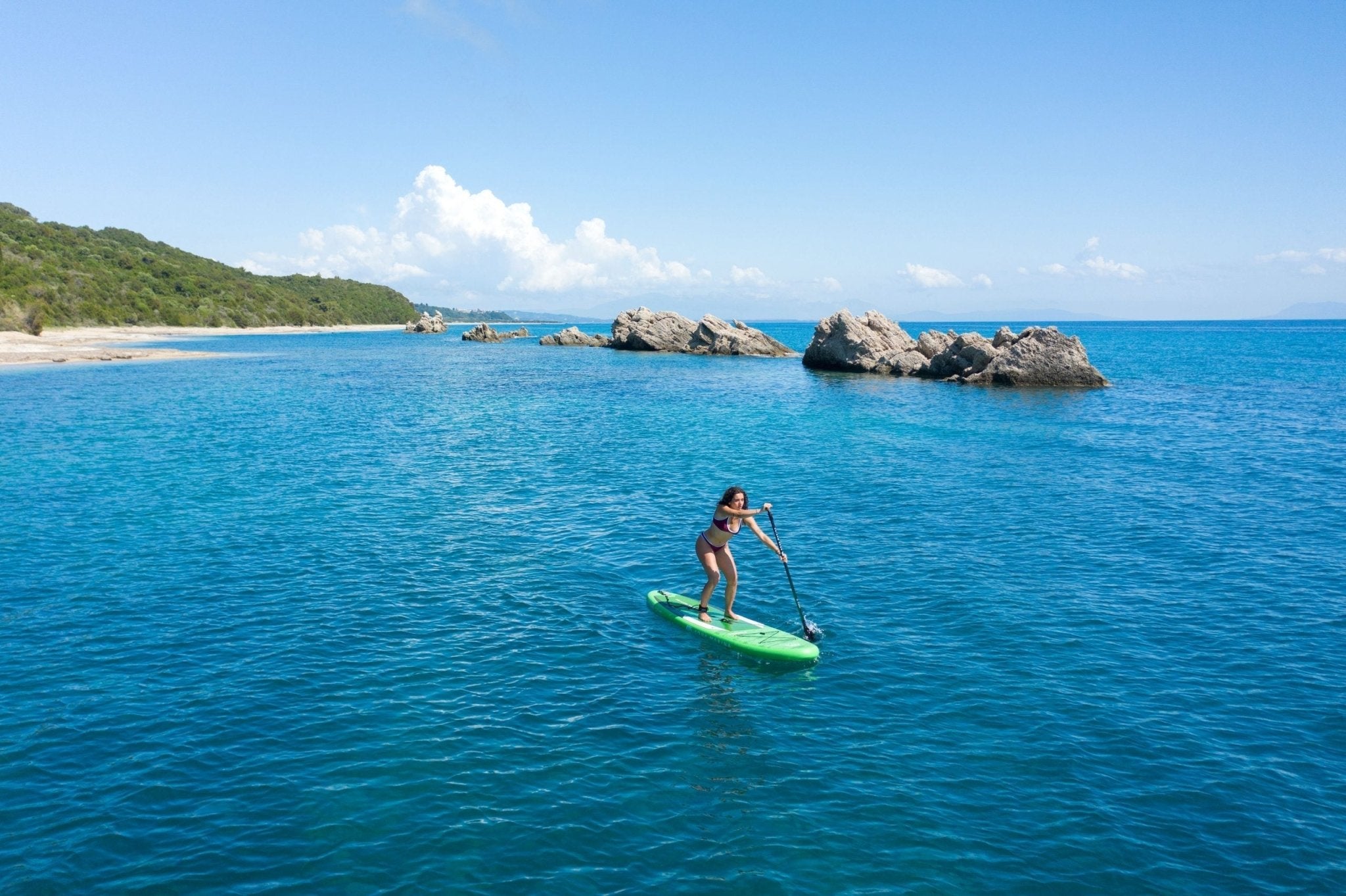 Aqua Marina BREEZE 9'10" Inflatable Paddle Board All-Around SUP - The Vitality Estate