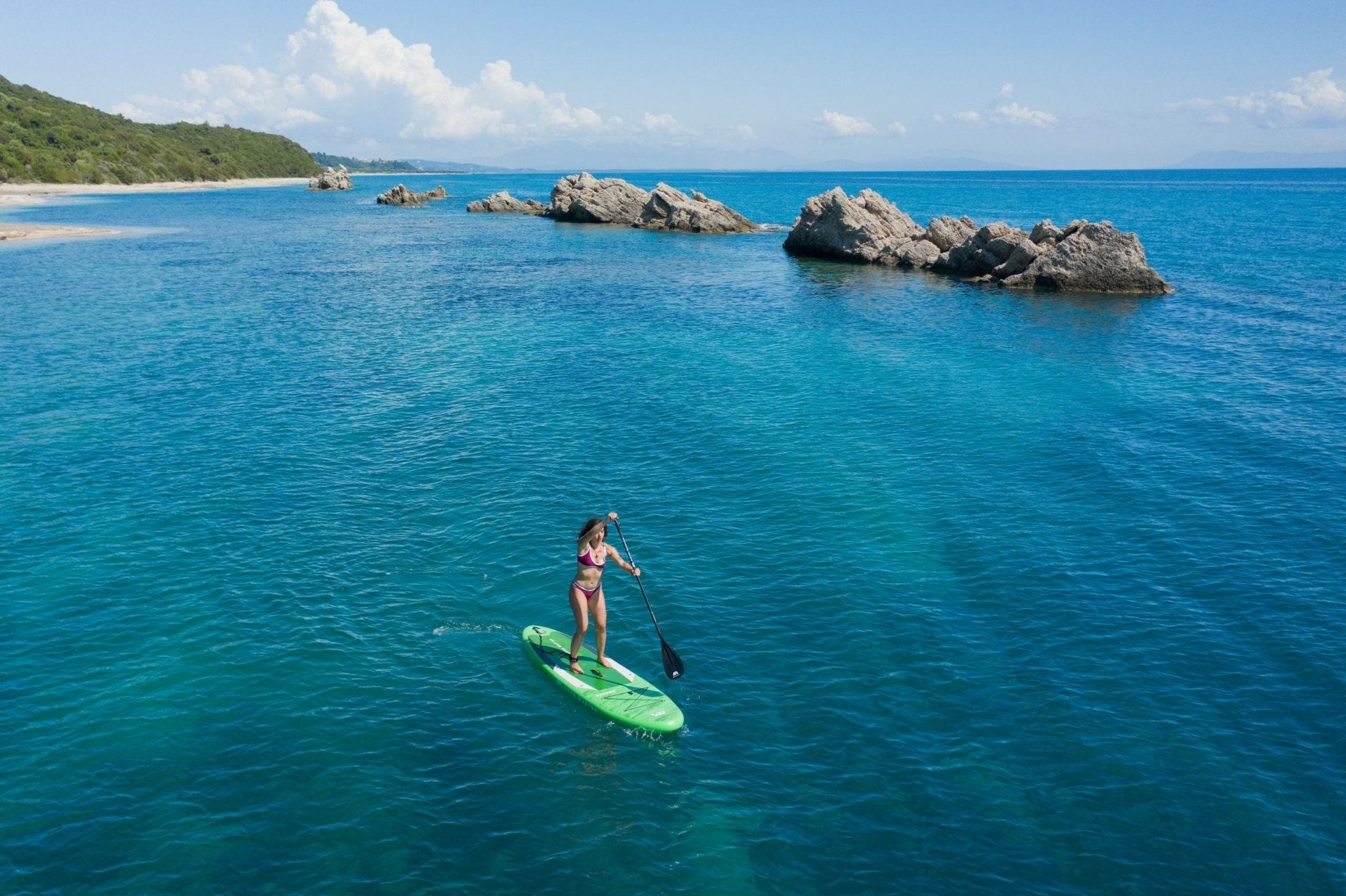 Aqua Marina BREEZE 9'10" Inflatable Paddle Board All-Around SUP - The Vitality Estate
