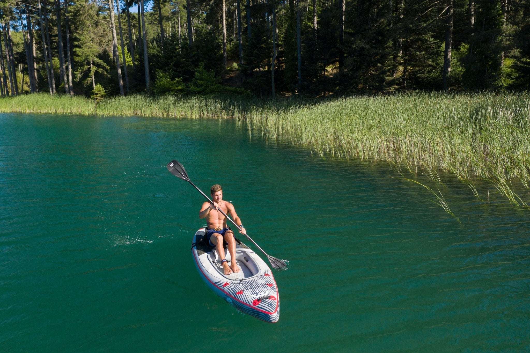 Aqua Marina CASCADE 11'2" Inflatable Hybrid Kayak - The Vitality Estate