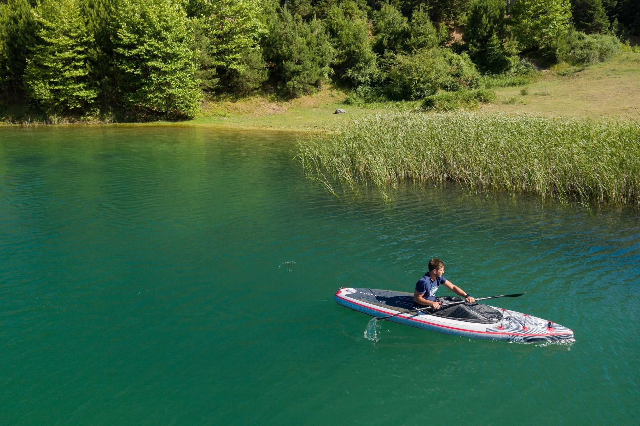 Aqua Marina CASCADE 11'2" Inflatable Hybrid Kayak - The Vitality Estate