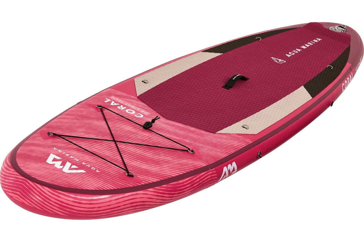 Aqua Marina CORAL 10'2" Inflatable Paddle Board All-Around Advanced SUP - The Vitality Estate
